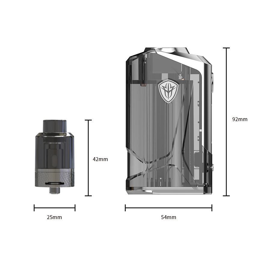 Thông Số Kỹ Thuật Rincoe JellyBox 228W Box Mod