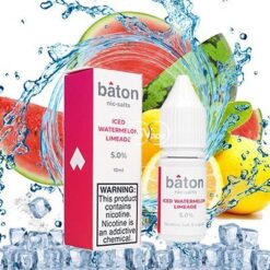 Baton Vapor Nic Salt Iced Watermelon Limeade Dưa Hấu Chanh Lạnh