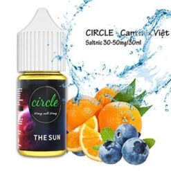 Circle Classic Series The Sun Salt Nic Cam Việt Quất