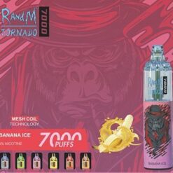 RandM Tornado 7000 Pod 1 Lần Chuối Lạnh