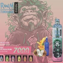 RandM Tornado 7000 Pod 1 Lần Pina Colada Rum