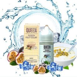 Queen Salt Passion Fruit Yogurt Sữa Chua Chanh Leo