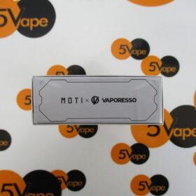 Logo Hãng Moti X Vaporesso In Trên Hộp