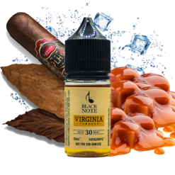 Black Note Salt Thuốc Lá Caramel Virginia Tobacco