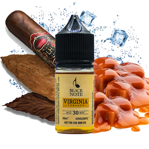 Black Note Salt Thuốc Lá Caramel Virginia Tobacco