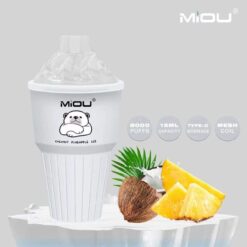 Miou 8000 Pod 1 Lần Dừa Dứa Lạnh