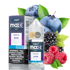 Naked Max Juice Mâm Xôi Việt Quất Lạnh