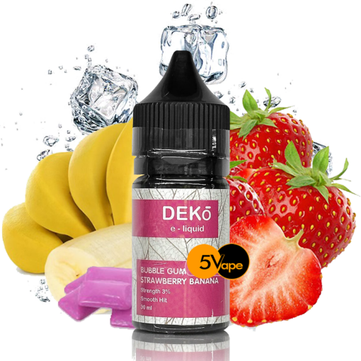 Deko Juice Kẹo Gum Dâu Chuối