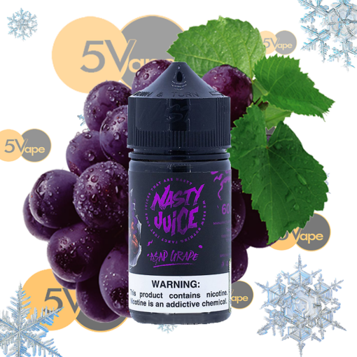 image-Nasty Juice Asap Grape Freebase Nho Lanh